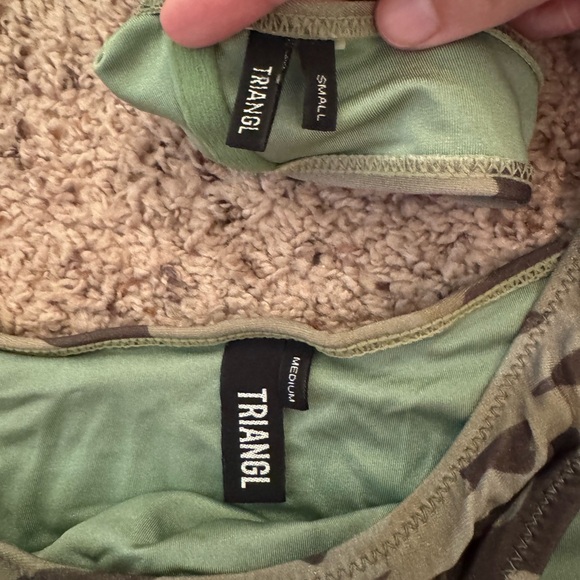 Triangl Swimwear Green Camo Bikini - Picture 2 of 3